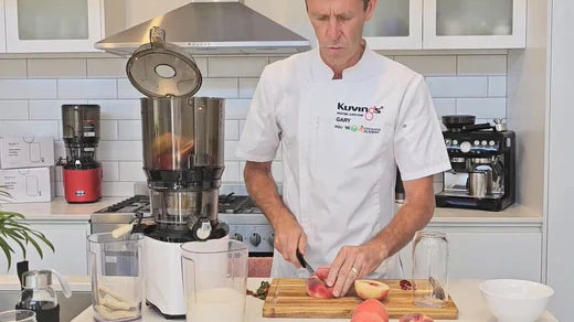 Strawberry Peach Cashew Milk with Chef Gary Dowse